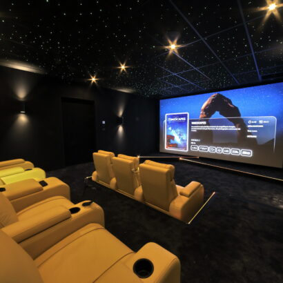 Salle de cinéma privé